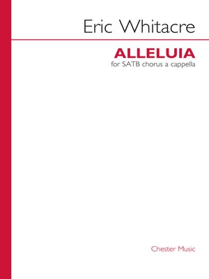 cover image of Eric Whitacre: Alleluia